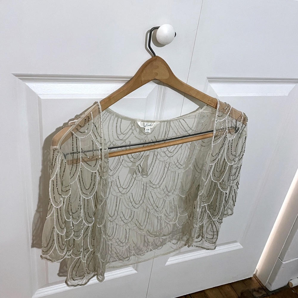 1920’s Gatsby-style Beaded Bolero Jacket